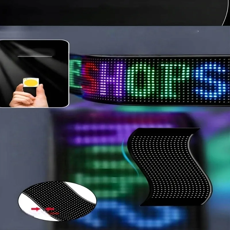 pixel-matrix-led-bluetooth-usb16x96-pix-stan-nowy