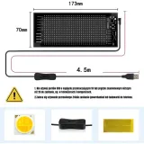 pixel-matrix-led-bluetooth-usb16x96-pix-stan-nowy
