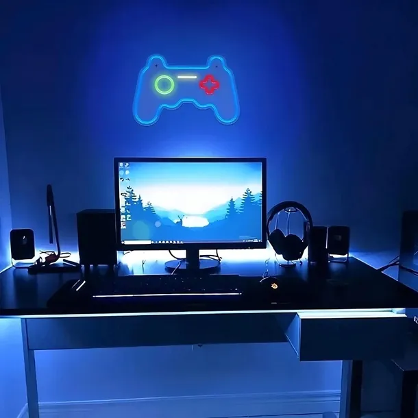 neon-led-controller-gamepad-regulacja-jasnosci-usb-niebieski-stan-nowy-stan-opakowania-oryginalne