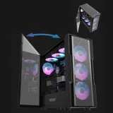 obudowa-darkflash-dk431-mesh-midi-tower-czarny-stan-nowy