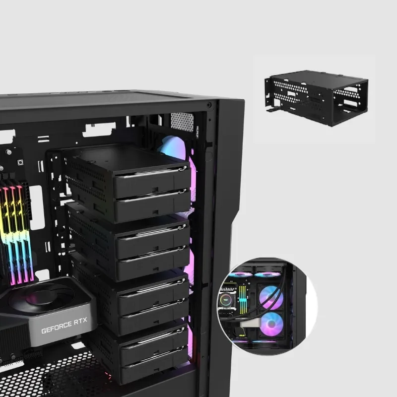 obudowa-darkflash-dk431-mesh-midi-tower-czarny-stan-nowy