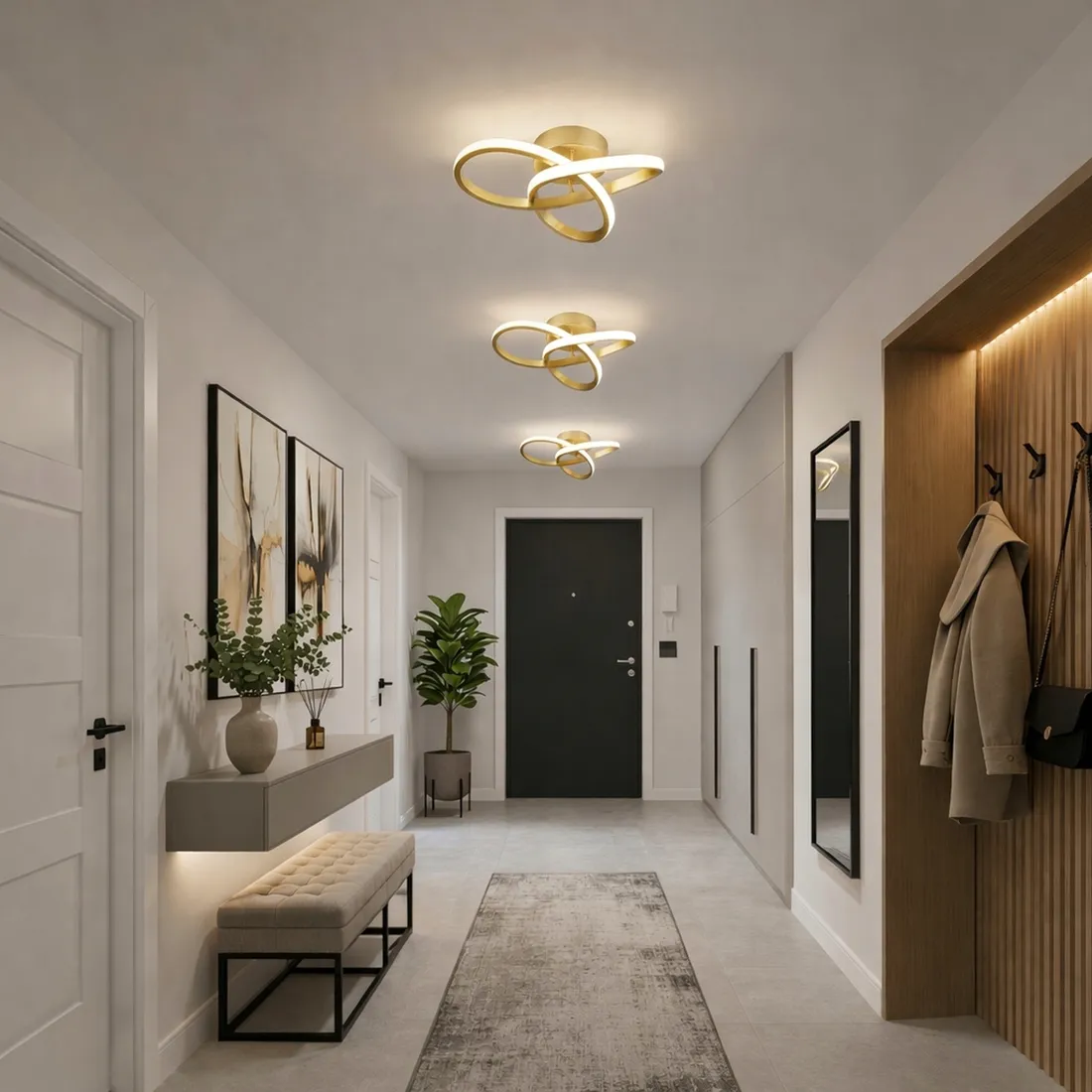 zlota-lampa-sufitowa-led-plafon-26cm-nowoczesna-salon-pokoj-barwa-ciepla