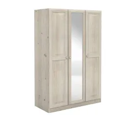 szafa-drewniana-nova-3d-z-lustrem-biala