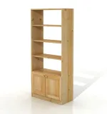 dsi-meble-drewniany-sosnowy-regal-2d-stan-nowy