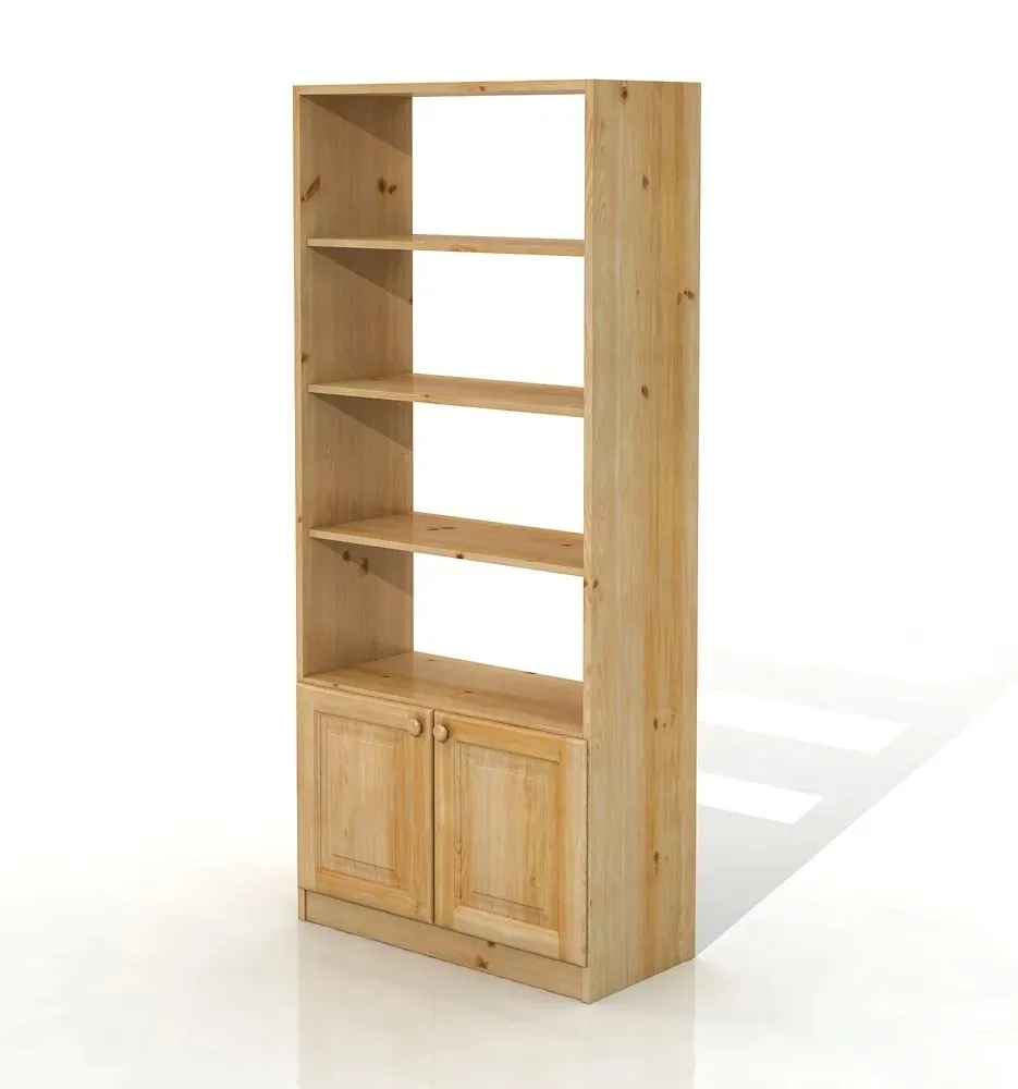 dsi-meble-drewniany-sosnowy-regal-2d-stan-nowy
