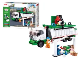 klocki-sluban-town-auto-smieciarka-z-koszami-432-b0780