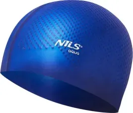 czepek-silikonowy-dots-nils-aqua-nqc-jednokolorowy-ciemnoniebieski