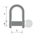 szekla-mosiezna-m8-stan-nowy