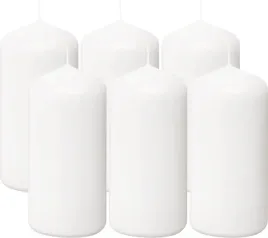 swieca-walec-bolsius-33h-12cm-biala-6szt