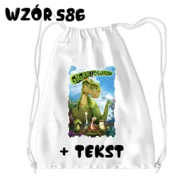 worek-szkolny-na-wf-plecak-do-szkoly-bajka-kreskowka-gigantozaur-dinozaur