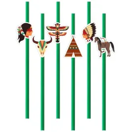 slomki-indianski-szaman-zielone-195-cm-6-szt
