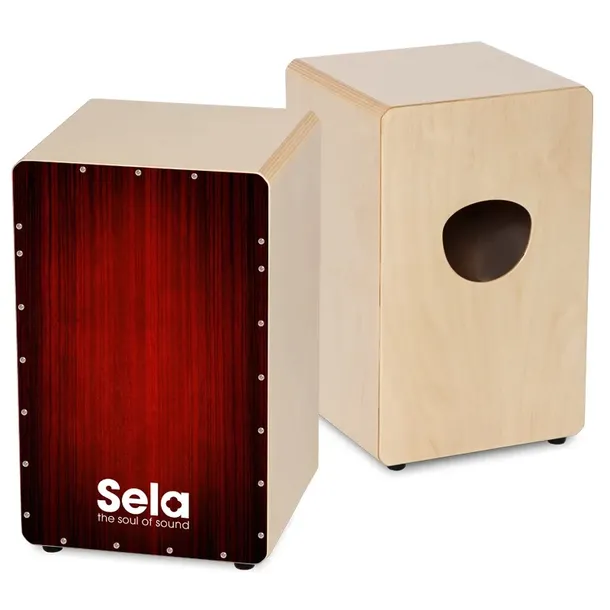 cajon-varios-sela-se050-czerwony-stan-nowy