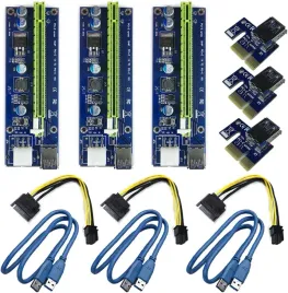 3x-adapter-pci-e-x1-do-x16-usb-3-0-riser-gpu-do-koparek-kart-graficznych
