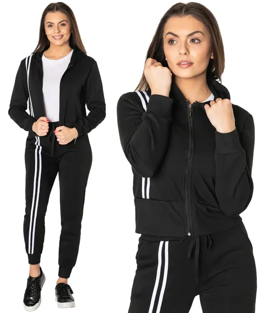 Ciepły Komplet Dresowy Dres Damski 0052-1 XL/XXL