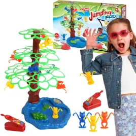 skaczace-zabki-duzy-zestaw-gra-towarzyska-figurki-wyrzutnie-drzewo-jeziorko