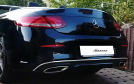 mercedes-c-a-205-listwa-chrom-chromowana-zderzak