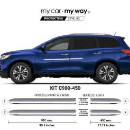 nissan-pathfinder-listwy-chrom-drzwi-ochronne