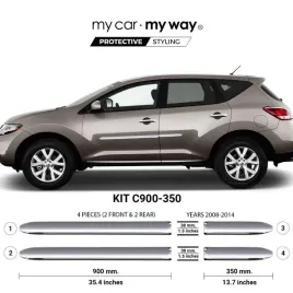 nissan-murano-ii-z51-listwy-chrom-drzwi-ochronne
