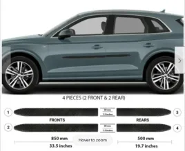 audi-q5-ii-2018-listwy-czarne-boczne-drzwi