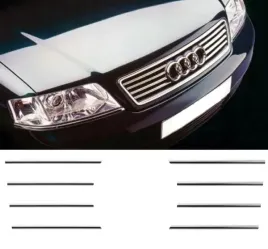 audi-a6-c5-listwy-chromowane-tuning-grill-chrom