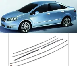 fiat-linea-listwy-chrom-okienne-boczne-drzwi