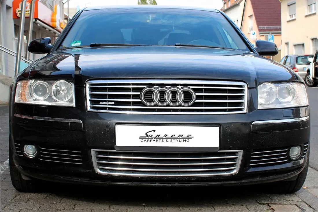 audi-a8-d3-4e-listwy-chrom-grill-na-atrape-tuning-stan-nowy