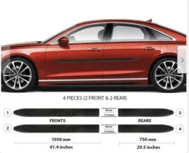 audi-a8-2018-listwy-czarne-boczne-drzwi