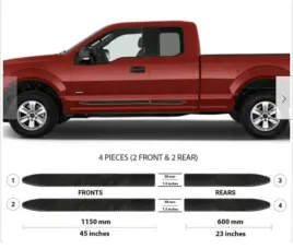 ford-f-150-listwy-czarne-boczne-drzwi