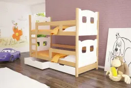 lozeczko-dzieciece-podwojne-pietrowe-z-materacem