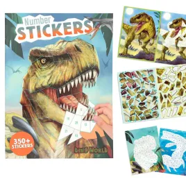 zestaw-z-naklejkami-number-stickers-dino-world-13243a-depesche