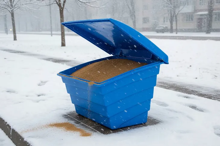 pojemnik-zbiornik-skrzynia-na-piasek-sol-sorbent-90-l-120-kg-zolty-stan-opakowania-oryginalne