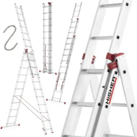 drabina-aluminiowa-wielofunkcyjna-3x11-uniwersalna-mocna-pro-150kg