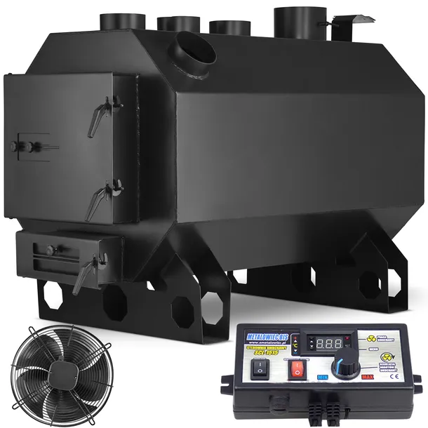 Piec z nadmuchem nadmuchowy grzewczy OKTAGON 45kW