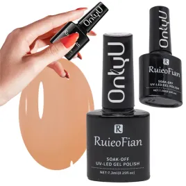 jasny-pomaranczowy-hybrydowy-lakier-do-paznokci-z-polyskiem-lakier-uv-l171