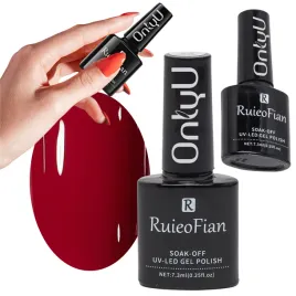 czerwony-lakier-do-paznokci-hybrydowy-z-polyskiem-lakier-uv-red-l010