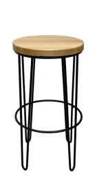 hoker-niski-taboret-barowy-63cm-metal-drewno-4p