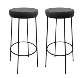 2-x-hoker-wysoki-taboret-75-cm-grafit-metalowy-1p