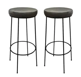 2-x-hoker-wysoki-taboret-metal-75cm-ciemnoszary-1p