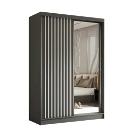 szafa-150-cm-szara-grafit-biale-lamele-lam150