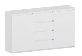 komoda-150-pojemna-bialy-2-drzwi-4-szuflady-milo
