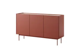 komoda-czerwona-dab-linea-144-cm-elegancka-i-nowoczesna-3-drzwi-col