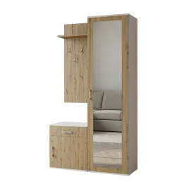 garderoba-do-przedpokoju-100-cm-uniwersalna-biala-dab-artisan-paula