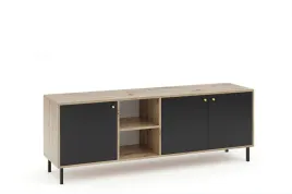 stolik-rtv-szafka-pod-telewizor-160-cm-dab-artisan-czarny-mat-mok-3