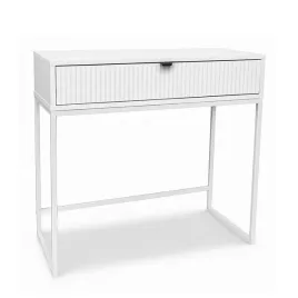 toaletka-konsola-92-cm-ryflowana-biala-biale-nogi-czarny-uchwyt-bella
