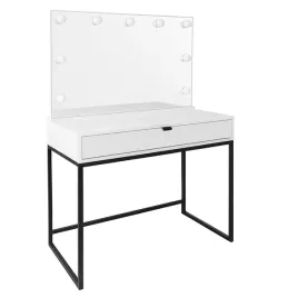 nowoczesna-toaletka-ryflowana-92-cm-lustro-led-biala-czarny-stelaz-loft