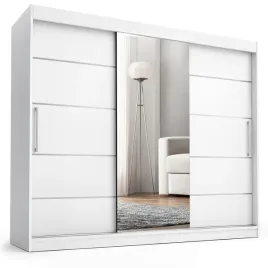 szafa-przesuwana-200-cm-z-szufladami-biala-chelsea