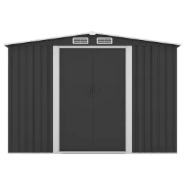 domek-narzedziowy-ogrodowy-metalowy-szopa-garaz-schowek-oslo-grey-26-x-2-m