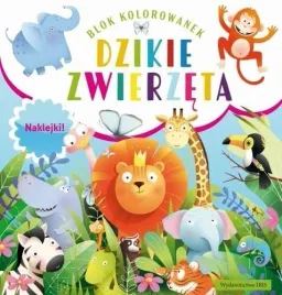 blok-kolorowanek-dzikie-zwierzeta-praca-zbiorowa