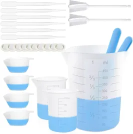zestaw-narzedzi-do-pomiaru-zywicy-450ml-silikonowe-patyczki-pipety