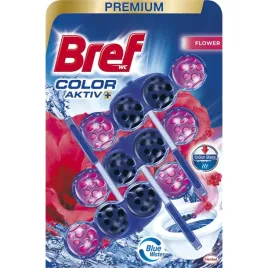 bref-color-aktiv-zawieszka-do-wc-barwiaca-wode-flower-3-x-50g